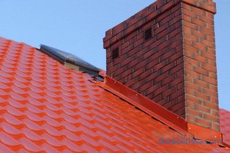 Conductă de cărămidă pe acoperiș: tipuri, cerințe, tehnologie de asamblare