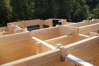 asamblare de case din lemn, tehnologie de montaj, fotografie