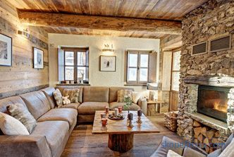 Interiorul casei de lemn din interior: idei de fotografie și video