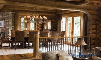 Interiorul casei de lemn din interior: idei de fotografie și video