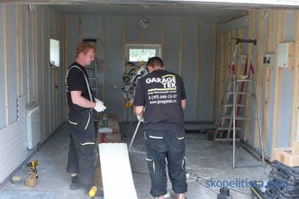 Reparația garajului - etapele procesului de construcție și reparare