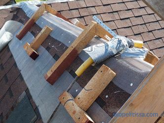Creasta pentru un acoperiș moale: ceea ce este, cum să îl instalați corect