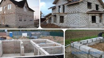 Case la țară din blocuri de spumă - proiecte la cheie, prețuri pentru construcții în Moscova, foto