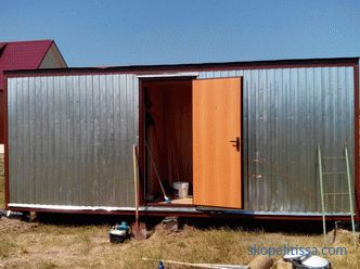 Casa de cabine - modul de organizare, exemple și fotografii