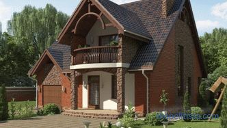 Design și stiluri ale fațadei unei case de țară: exemple cu fotografii