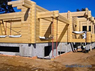 Constructii de case din cherestea de pin la Moscova: proiecte si preturi