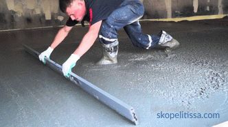 tehnologie de construcție - de la turnarea betonului la podele